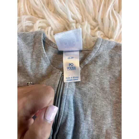 Halo Sleep Sack Swaddle Sleeveless Cotton Cozy Comfortable Gray Size Small - Picture 7 of 10